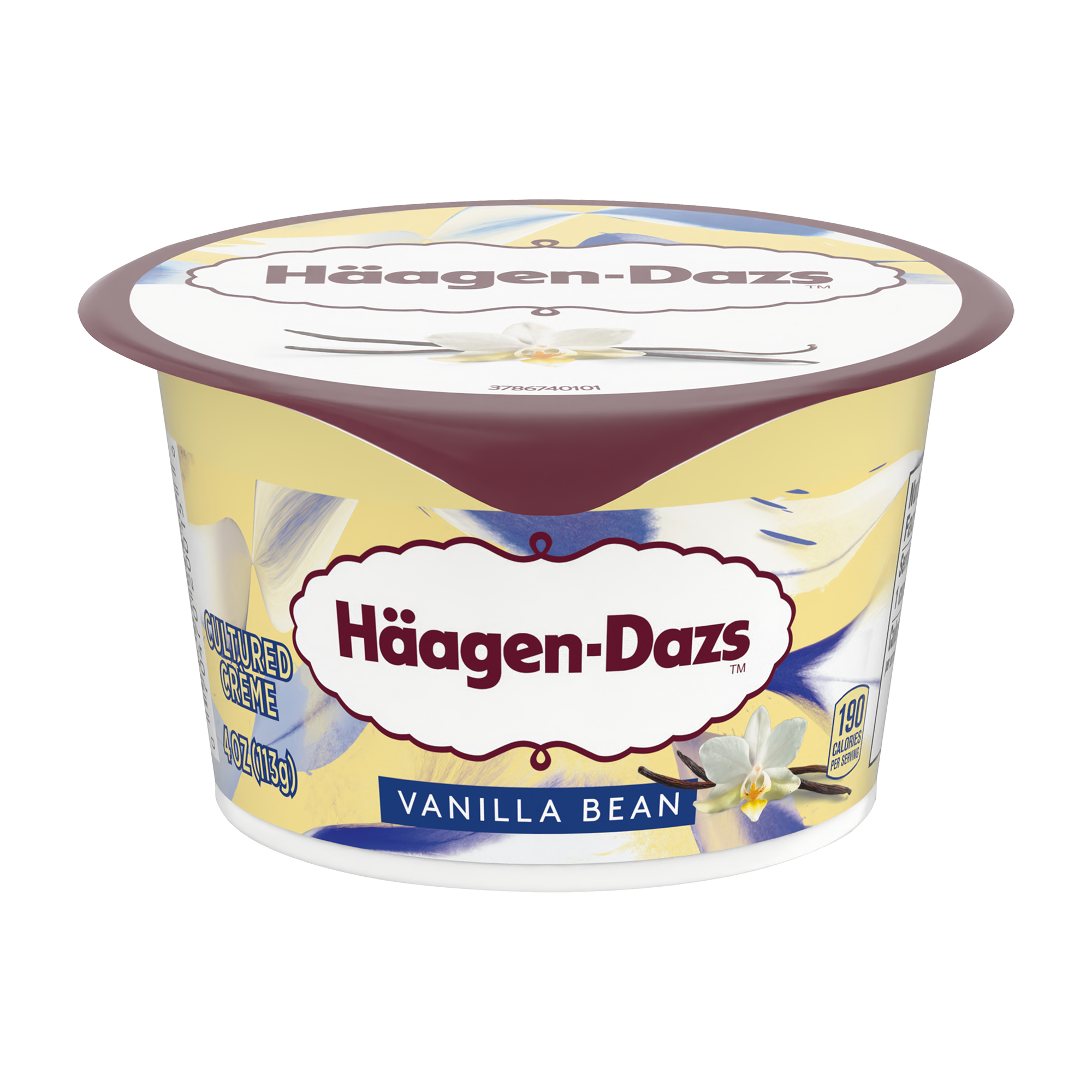 – Cultured Bean Häagen-Dazs Vanilla Crème Yogurt Style Snack
