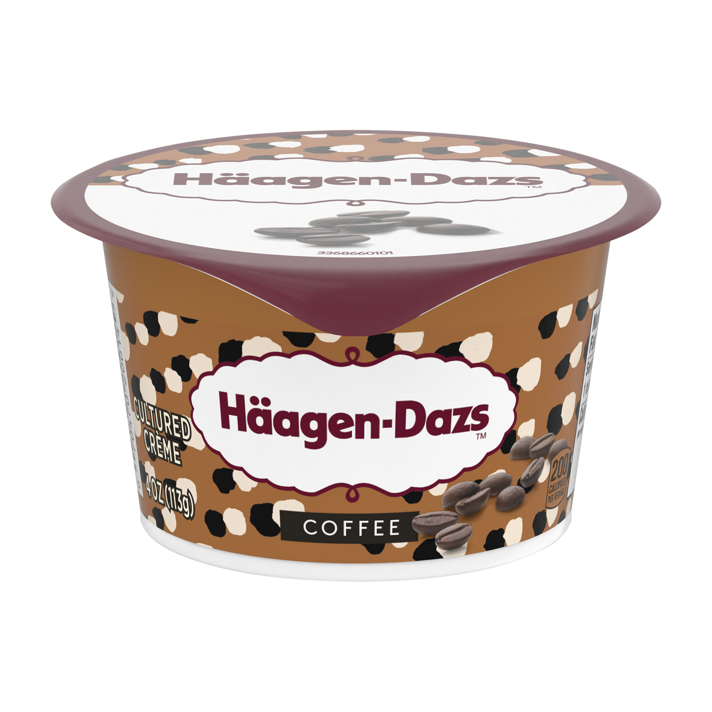 Haagen Dazs Coffee Yogurt, Front of Pack